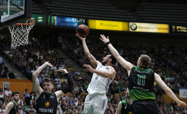 El Real Madrid, primer finalista de la Liga Endesa tras eliminar al Joventut