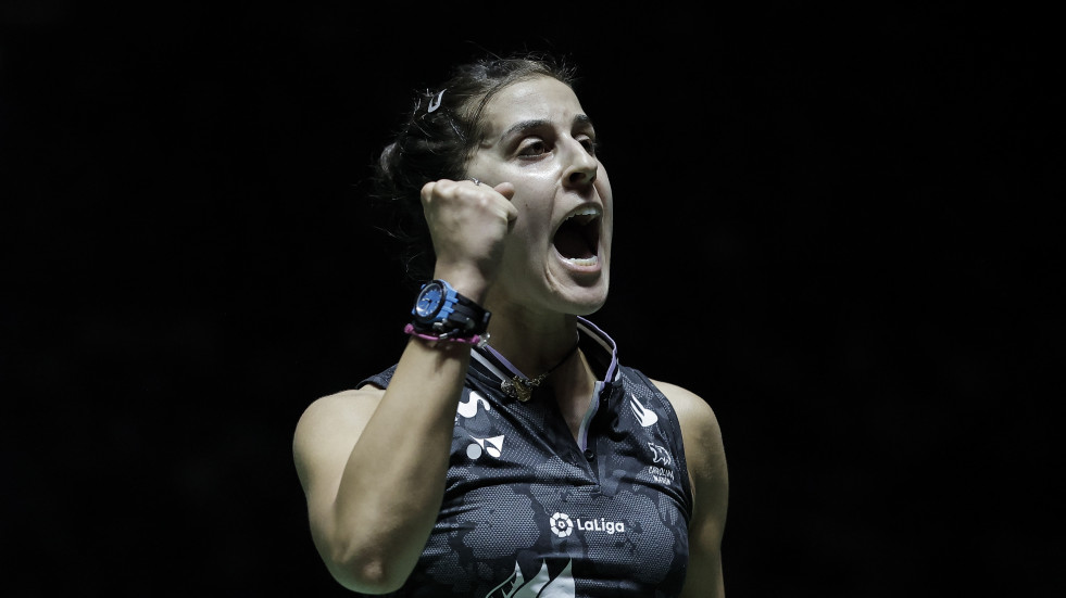 Carolina Marín se cita en los octavos de final con la luxemburguesa Schmidt