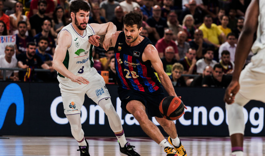 La apisonadora azulgrana dio la réplica al Real Madrid (75-87)