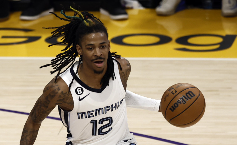 La NBA castiga a Morant con una suspensión de 25 partidos por jugar con armas en un vídeo