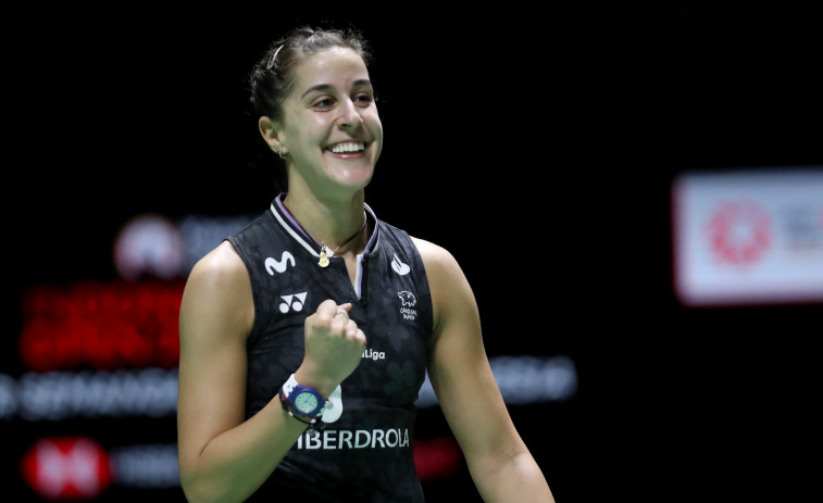 Carolina Marín jugará la final con la china Chen Yu Fei