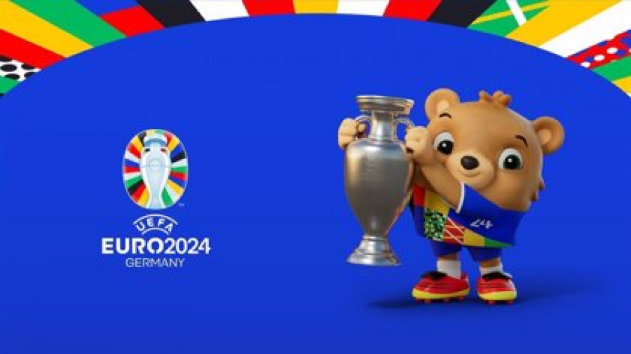 La mascota de la Eurocopa 2024 será un osito de peluche con botas "alemanas"