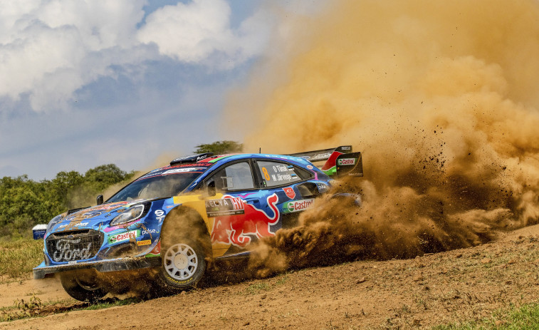 Tänak es el primer líder del Rally Safari