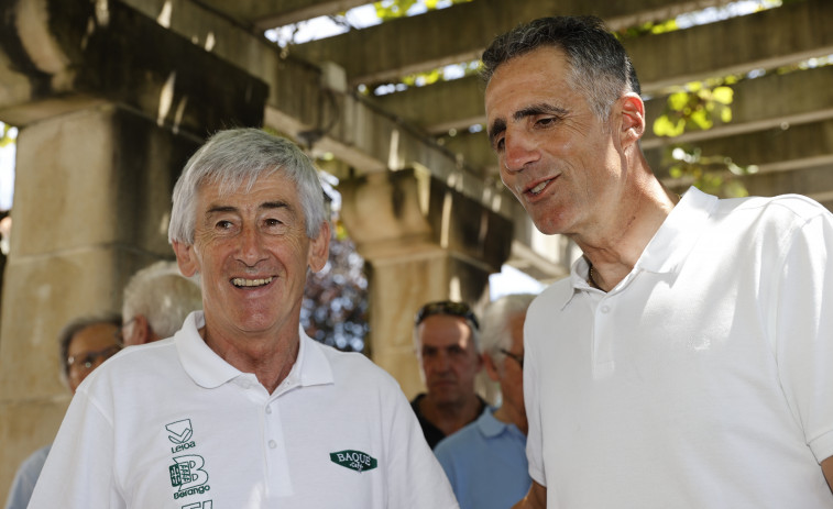 Indurain, Somarriba y Lejarreta, homenajeados por la salida del Tour