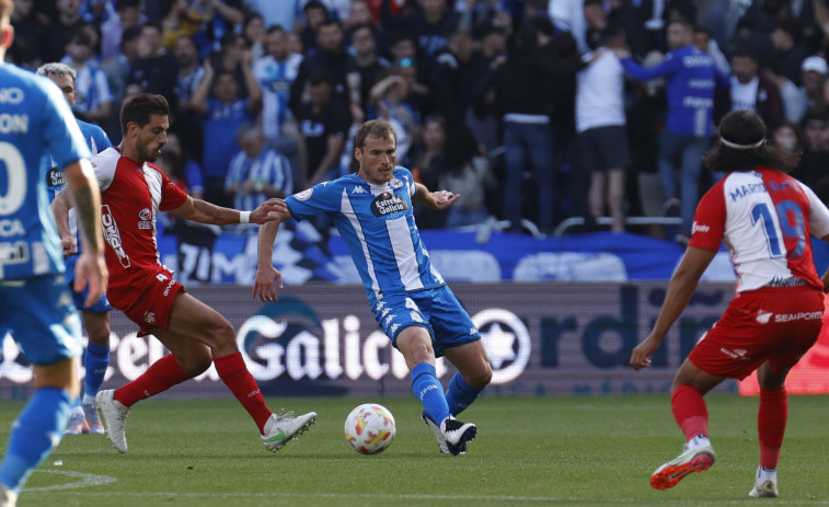 Bergantiños, entre los jugadores del Depor que terminan contrato este viernes