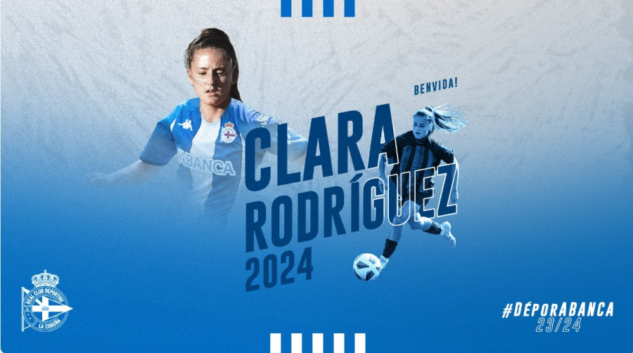 El Depor Abanca ficha a Clara Rodríguez, del Barça B
