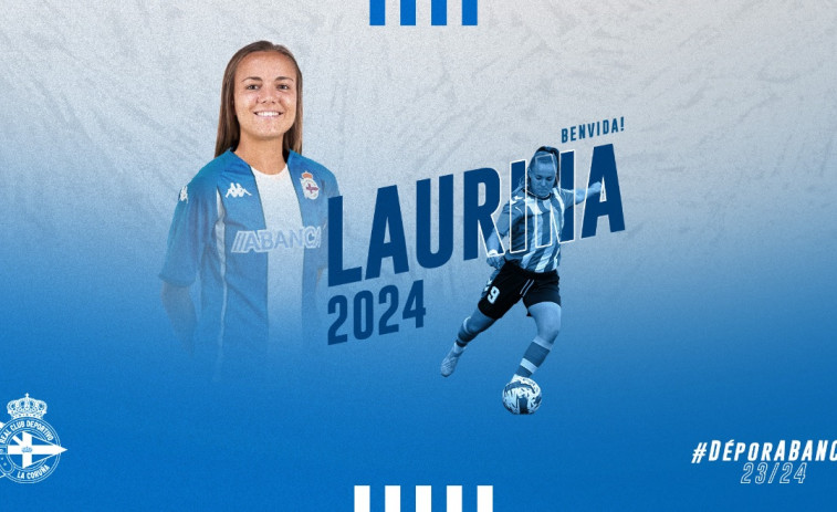 Laurina refuerza el ataque del Depor Abanca