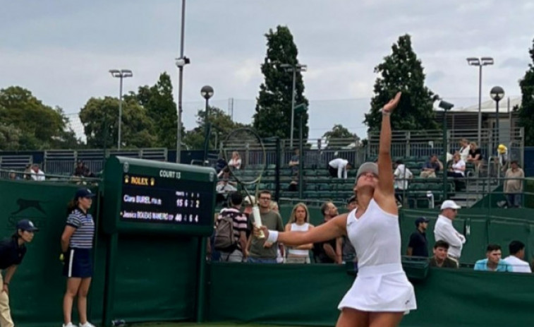 La gallega Jéssica Bouzas hace historia al meterse en el cuadro final de Wimbledon