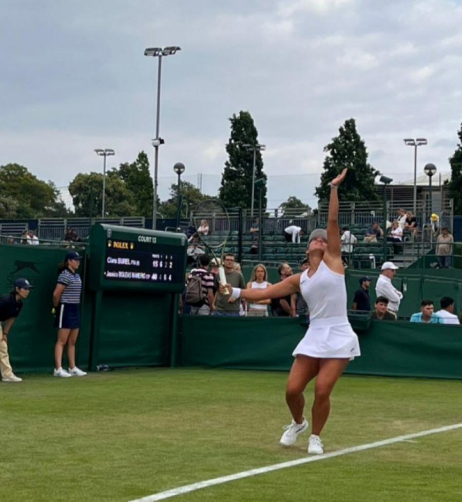 La gallega Jéssica Bouzas hace historia al meterse en el cuadro final de Wimbledon