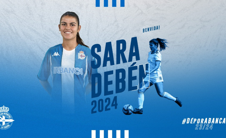 Sara Debén, tercer fichaje del Depor Abanca