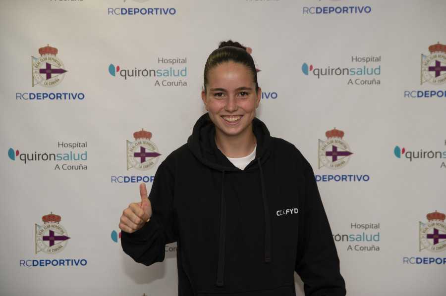 Carlota Sánchez renueva un año con el Depor Abanca