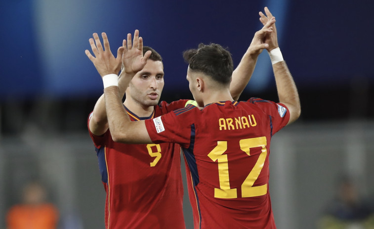 España, a semifinales y acariciando la clasificación para Paris  (2-1)