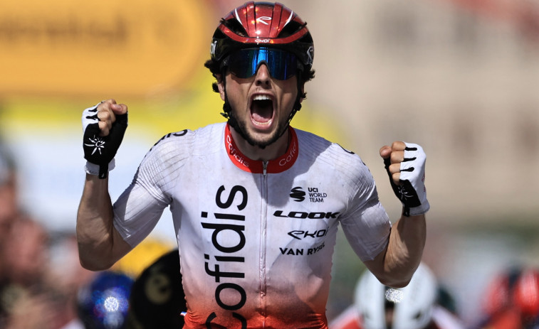 Lafay fue la estrella en San Sebastián y Pogacar toma posiciones en el Tour