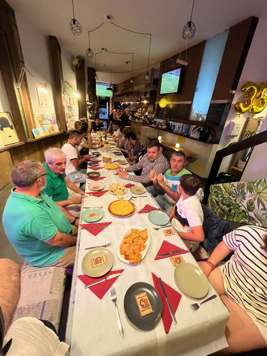 La peña ‘Noroeste Turco’ celebró su cena anual