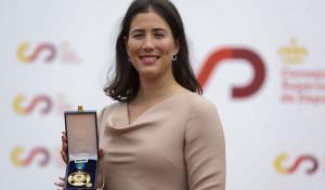 Garbiñe Muguruza, reconocida con la medalla de oro de la Real Orden del Mérito Deportivo