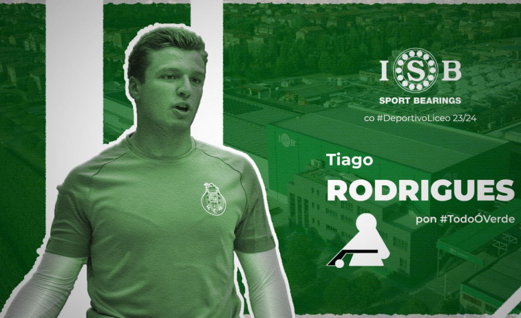 Tiago Rodrigues defenderá la portería del Liceo
