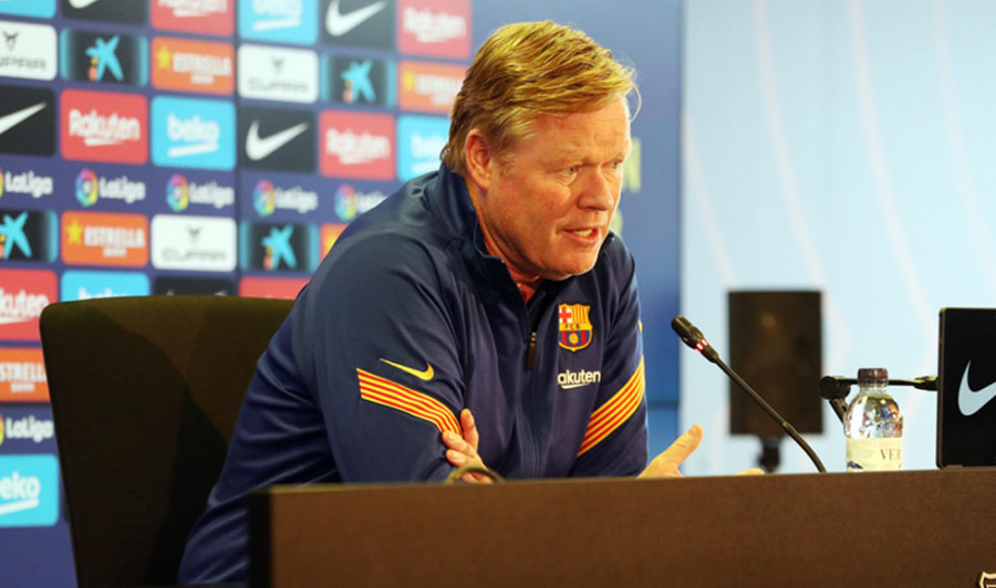 Koeman critica el trato de Laporta y los nuevos fichajes