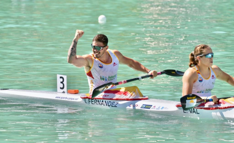 El betanceiro Iván Fernández dobla plata en el Mundial sub-23
