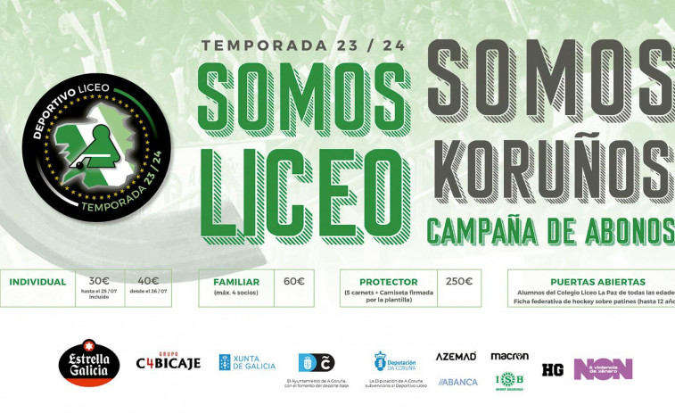 SomosKoruños, arranca la campaña de abonados del Liceo