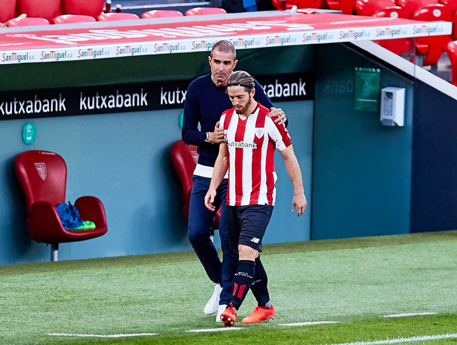 Gaizka Garitano: "En cuanto vean entrenar a Balenziaga, se van a dar cuenta del buen fichaje que es”