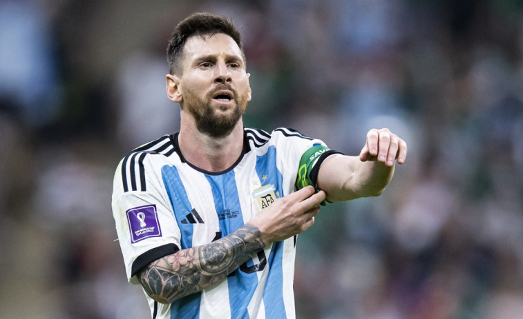 Messi, excluido de la lista con la selección argentina por lesión