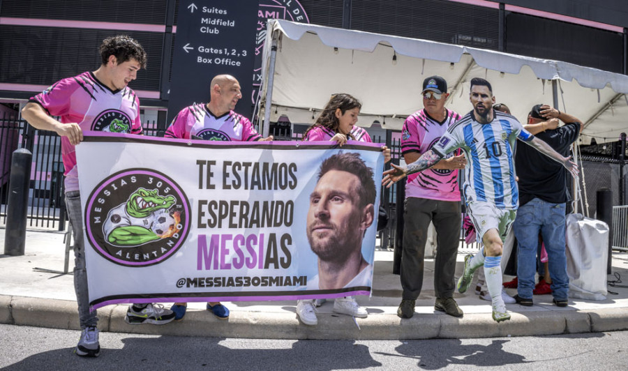 La fiebre de Messi se extiende por Miami