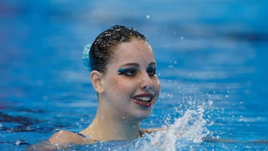 Las gemelas chinas Wang dominan el previo del dúo técnico del Mundial de natación sincronizada; las españolas, novenas