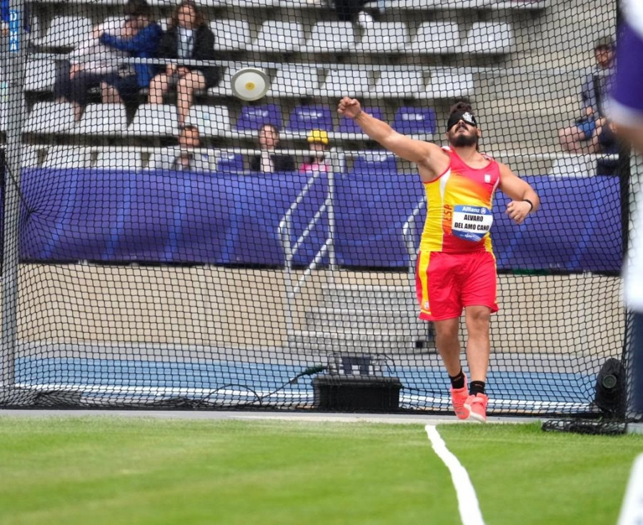 Álvaro del Amo conquista el bronce en lanzamiento de disco