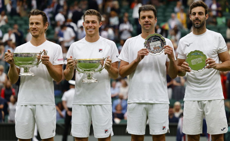 Granollers y  Zeballos cayeron en la final de dobles de Wimbledon