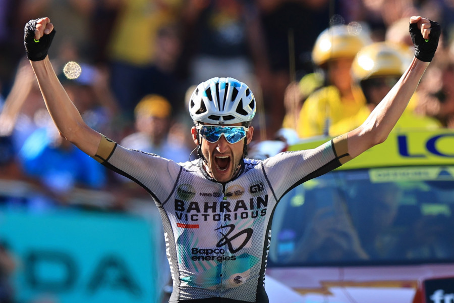 El neerlandés Poels culmina con éxito una larga escapada en el Mont Blanc