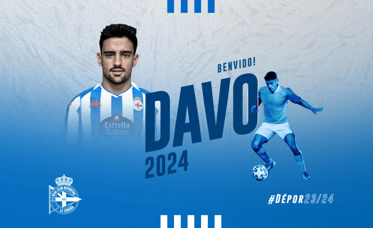El Depor hace oficial la llegada de Davo
