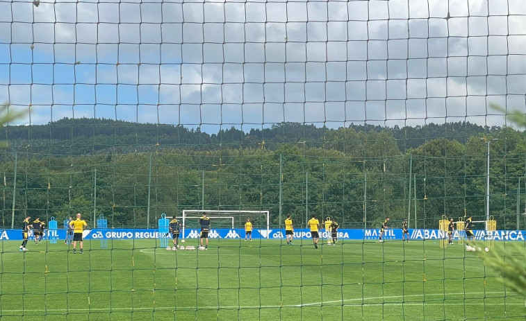 El Depor ya trabaja en Abegondo