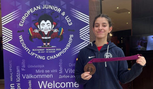 La carballesa Ruth Fuentefría, bronce europeo júnior en la modalidad de arrancada