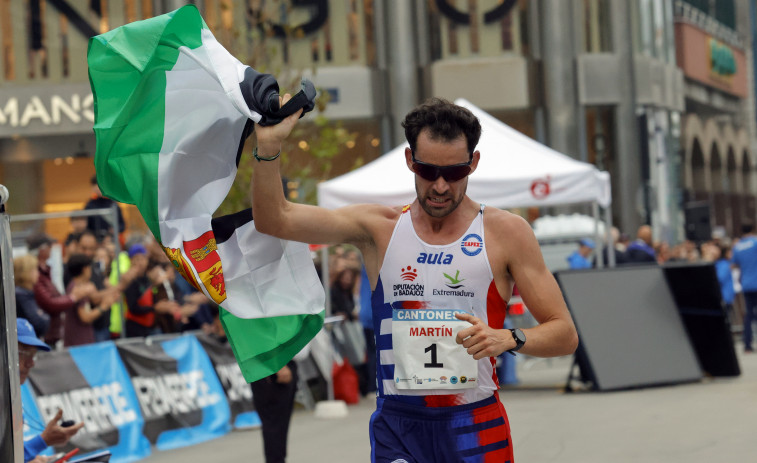 Álvaro Martín, seis veces campeón de España de los 10.000 metros marcha