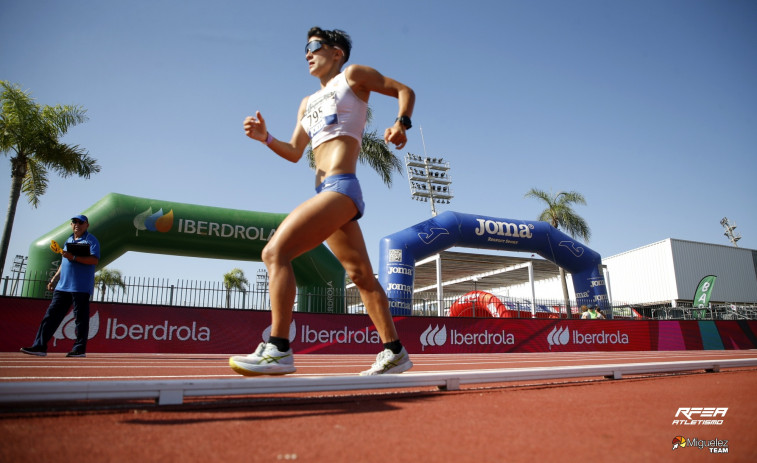 María Pérez suma su tercer título de campeona de España de 10.000 metros marcha