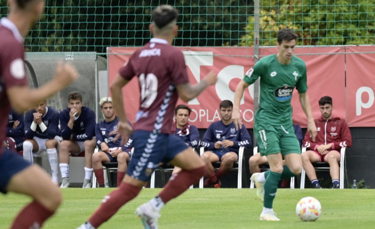 Remontada del Racing de Ferrol  frente al Pontevedra en Arteixo (5-1)