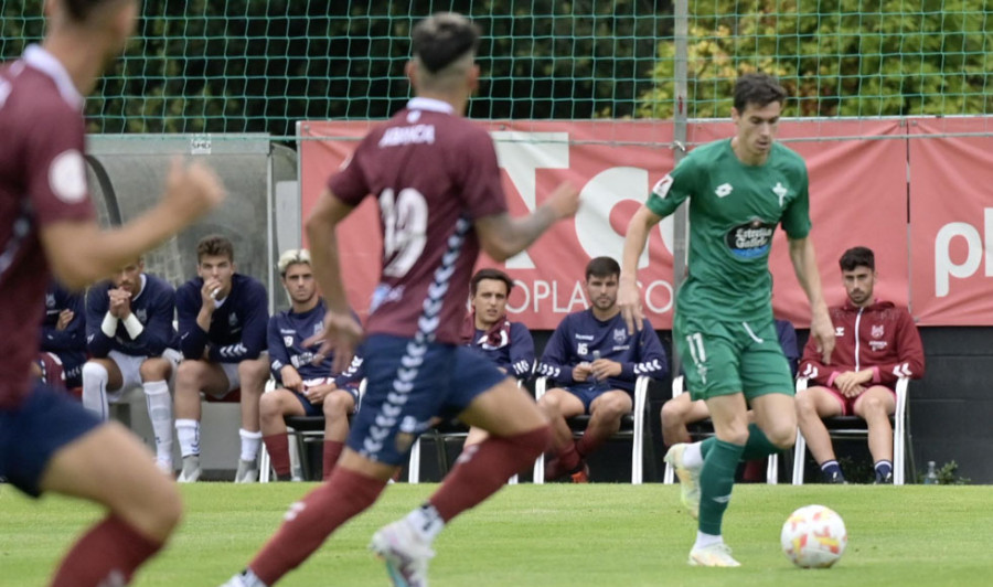 Remontada del Racing de Ferrol  frente al Pontevedra en Arteixo (5-1)