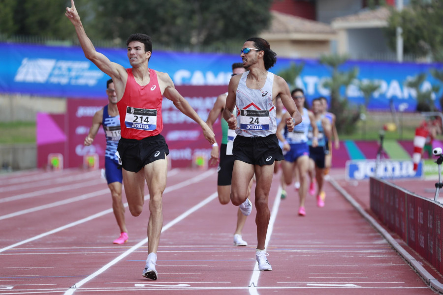 Mechaal da un golpe de autoridad en la final de los 1.500 metros