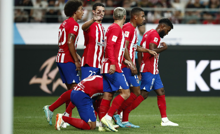 El Atlético de Madrid pone rumbo a Monterrey tras dejar buenas sensaciones en Corea