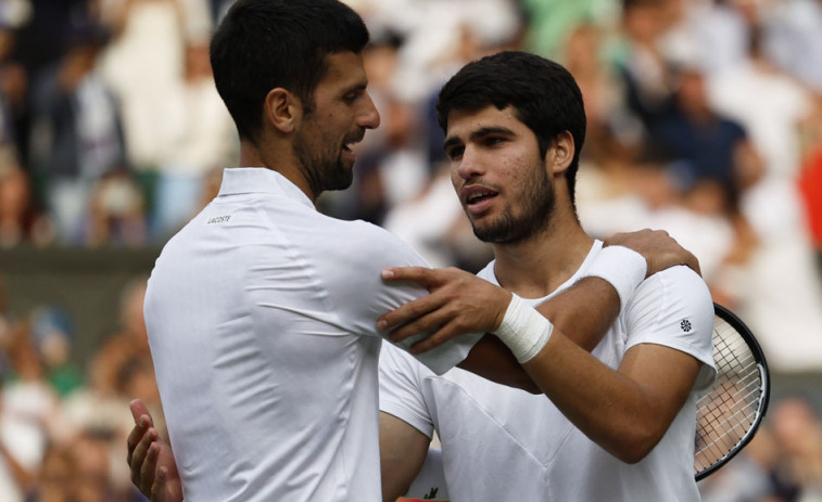 Alcaraz pierde 150 puntos de renta sobre Djokovic