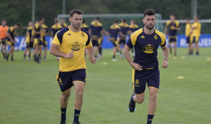 Pablo Vázquez avanza en su recuperación y ya pisa el césped