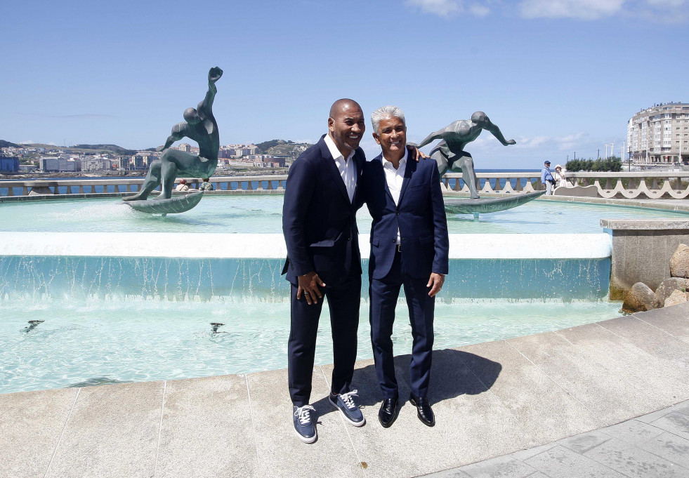 La llegada de Bebeto y Mauro Silva a A Coruña