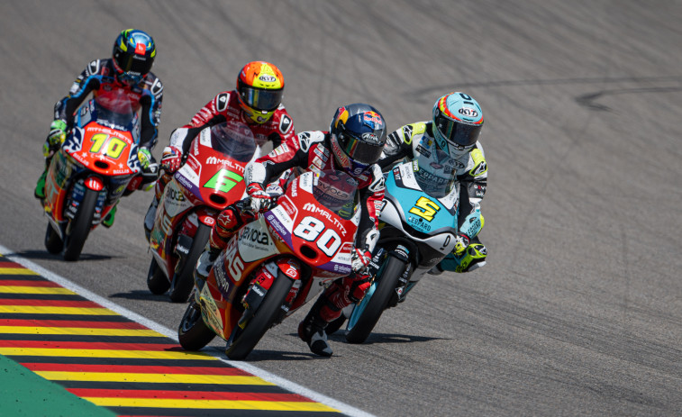 David Alonso da el primer triunfo en el mundial de motociclismo a Colombia