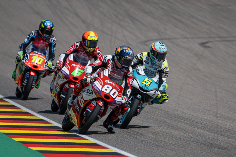 David Alonso da el primer triunfo en el mundial de motociclismo a Colombia