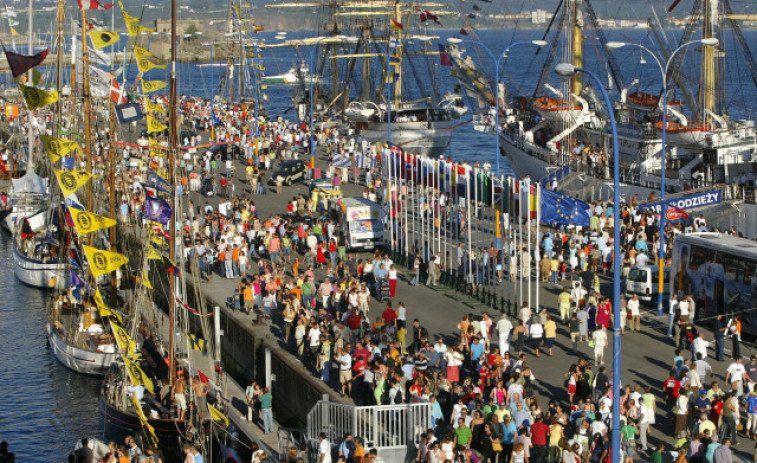 La Tall Ships Races volverá a A Coruña este mes después de siete años