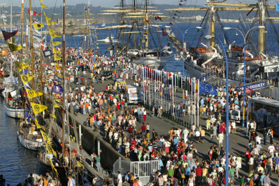 La Tall Ships Races volverá a A Coruña este mes después de siete años