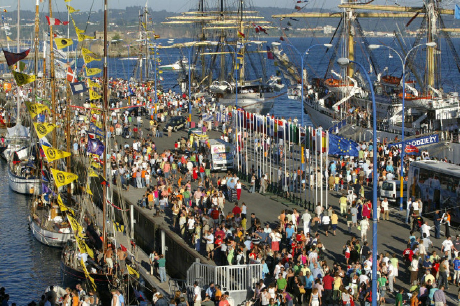 Último día para apuntarse como voluntario a la Tall Ships Races de A Coruña