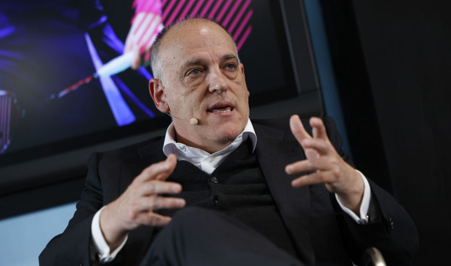 Tebas: "El índice de gastar no dice nada de la fortaleza de una competición"
