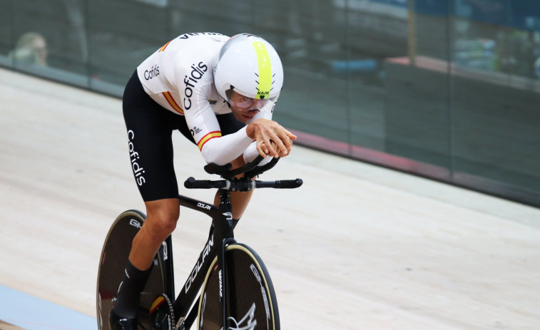 Damián Ramos, octavo en su primer Mundial de pista