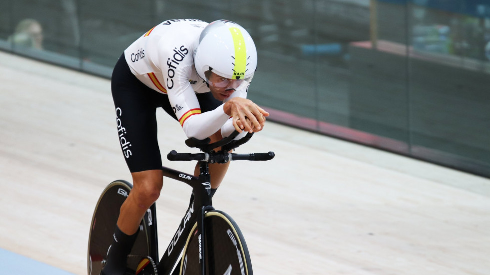 Damián Ramos, octavo en su primer Mundial de pista